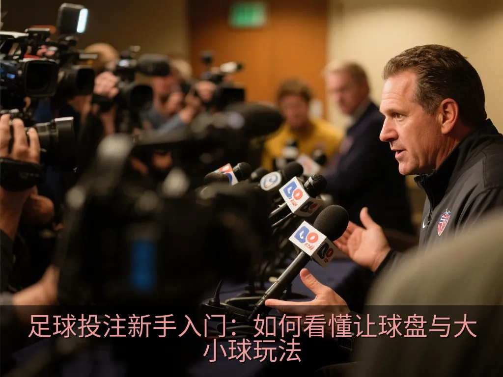 足球投注新手入门：如何看懂让球盘与大小球玩法
